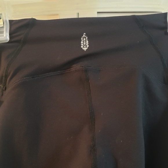 NWOT Free People Sock It To Me Leggings, Color black and white,Size S - Picture 12 of 16